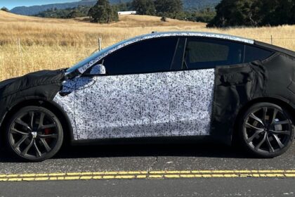 Tesla’s new Model Y Performance spotted testing