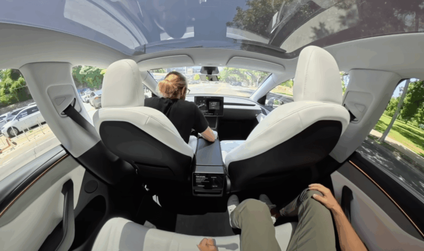 Tesla Robotaxi supervisor takes over
