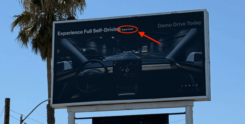 Tesla does a rare ad and it’s pathetically misleading