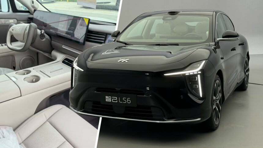 MG-bound updated IM LS6 revealed interior in China ahead of launch