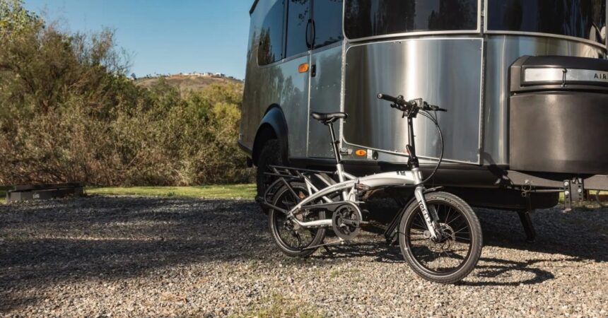 Tern just launched an Airstream e-bike and it looks kind of perfect