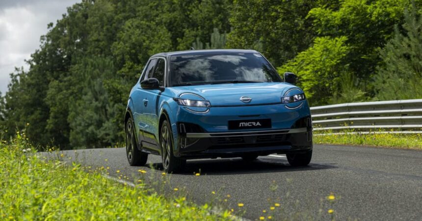 The Nissan Micra EV starts at just over $30,000 and has more range than expected