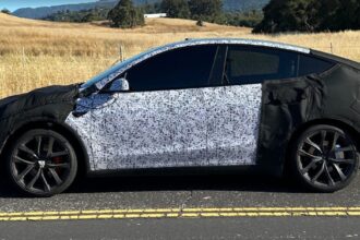 Tesla’s new Model Y Performance spotted testing