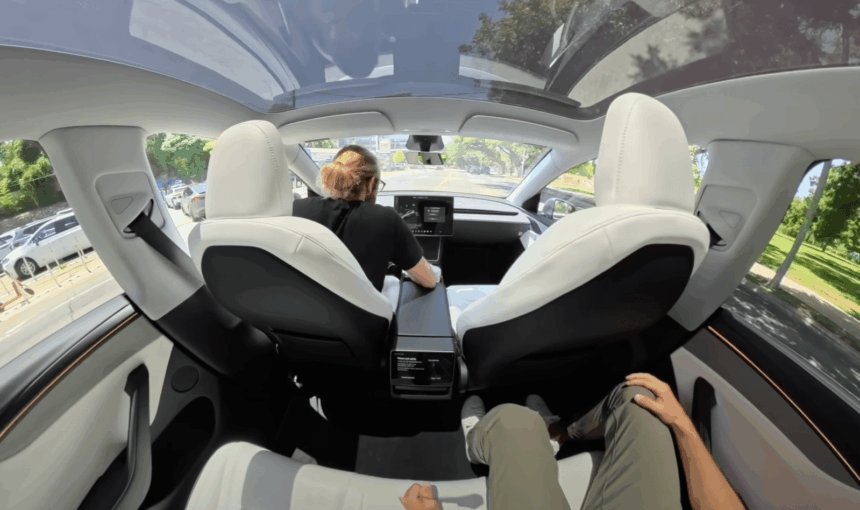 Tesla Robotaxi supervisor takes over