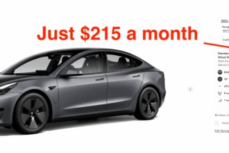 Tesla offers used car leases with $0 down as it desperately tries move cars