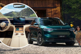 Huawei’s Aito M7 revealed its interior ahead of the debut at Chengdu Auto Show 2025