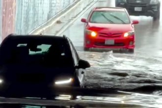 Chevy Bolt EUV goes full Boat Mode in Texas floodwaters [video]