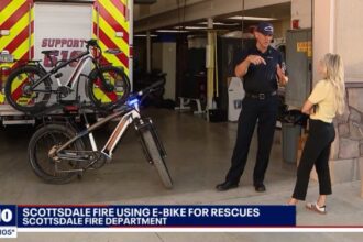 Why Arizona firefighters are now heading out on electric bikes