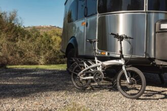 Tern just launched an Airstream e-bike and it looks kind of perfect