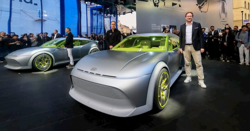 Hyundai wants to bring back the hot hatch, and its new EV concept nails it