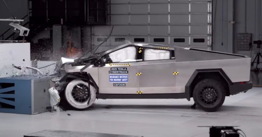 Tesla Cybertruck and new Model 3 miss the top marks in latest crash tests