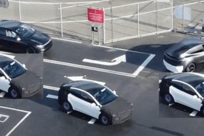 Tesla Model Y prototype