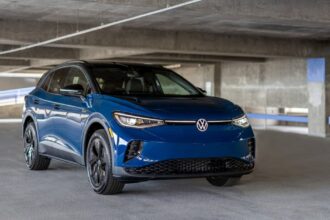 The Volkswagen ID.4 looks even better in the Black Package, now available for $45K