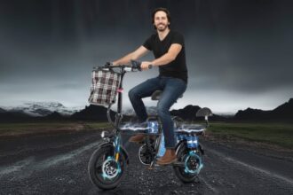 Alibaba delivers again with this crazy octuple (8x) suspension e-bike for $350