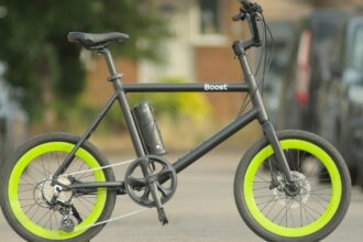 British company unveils non-folding electric bike that folds flat