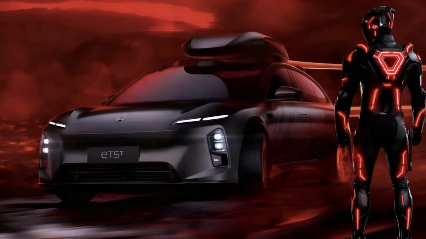 Nio ET5T Tron Edition launches alongside Tron: Ares
