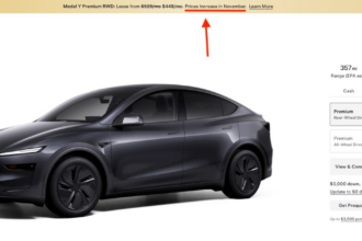 Tesla slashes lease prices across US EV lineup, but only for a week