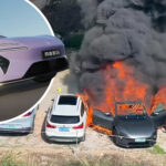 Avatr 06 electric sedan from Changan caught fire in China with 1,000 km mileage