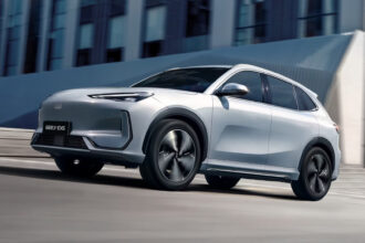 Geely EX5 electric SUV enters the UK for 42,970 USD