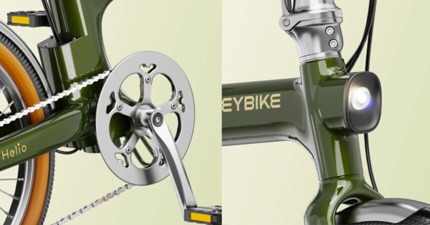 Heybike’s new Helio F folding e-bike brings back fun retro vibes