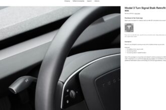 Tesla now sells turn signal retrofits in US, a $595 solution to a problem it caused