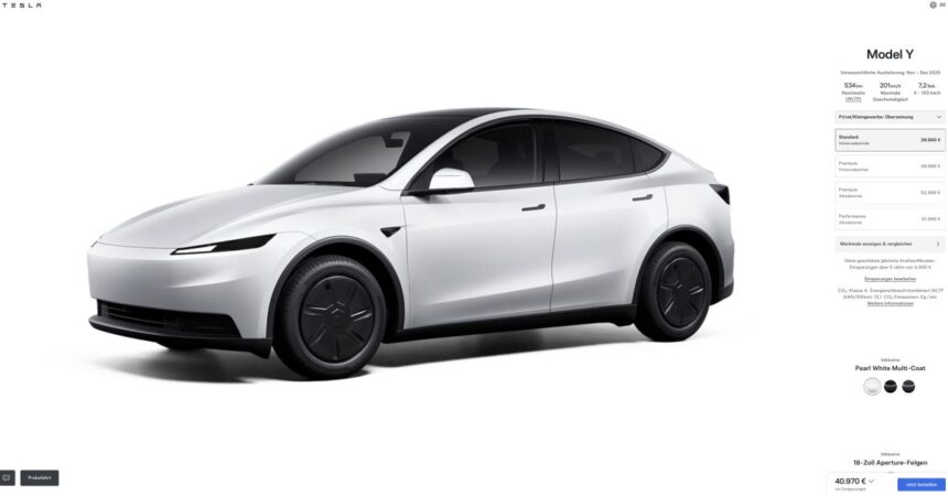 Tesla’s ‘more affordable’ Model Y is now available in EU – it’s a better deal there