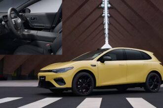 Leapmotor B05 electric hatchback interior revealed ahead of launch in China