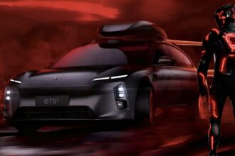 Nio ET5T Tron Edition launches alongside Tron: Ares