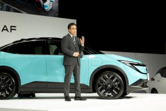 Nissan reveals new lower-priced LEAF B5 in Japan