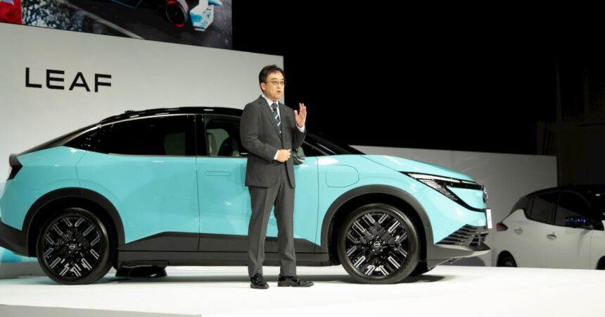 Nissan reveals new lower-priced LEAF B5 in Japan
