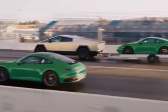 Elon Musk caught lying about Tesla Cybertruck beating Porsche 911 in a race