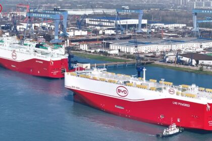 BYD completed its massive fleet, now able to export 1 million cars a year. But not just from China
